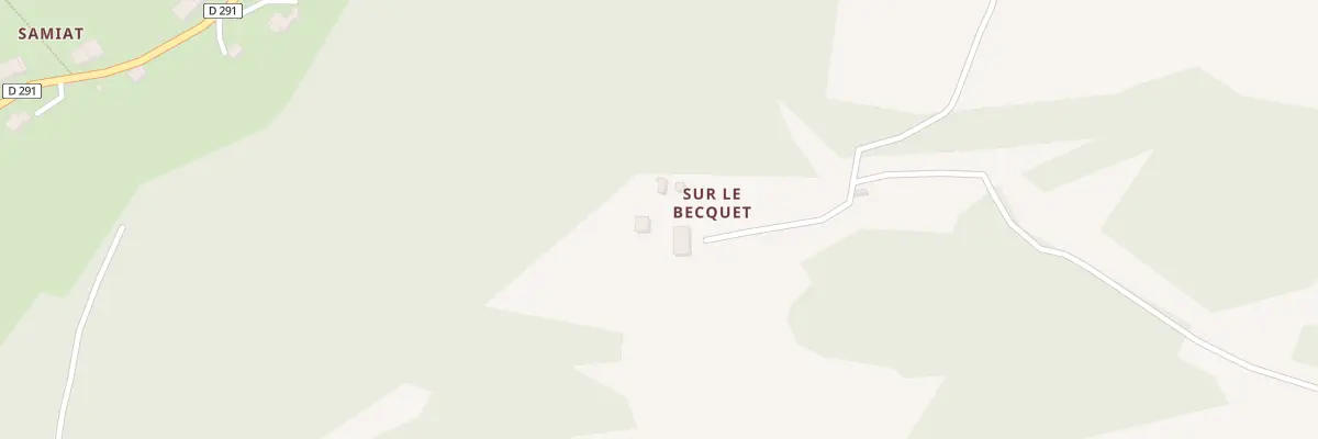 Plan du 5027 Sur le Becket à Larrivoire