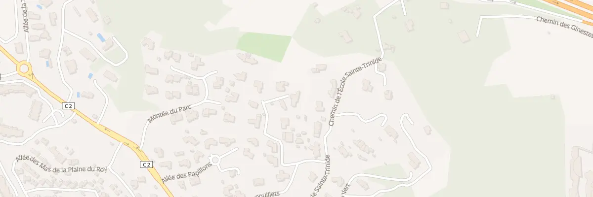 Plan du 256 Che de la Campagne à Sanary-sur-Mer