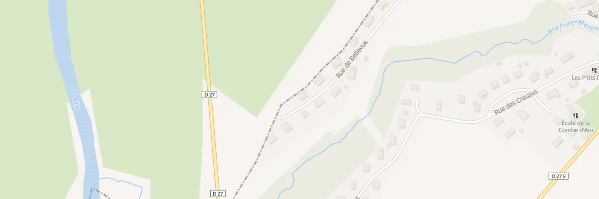 Plan du 24 Rue de Belle Vue à Monnet-la-Ville