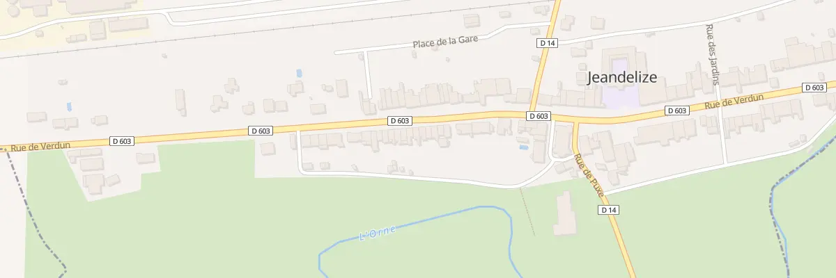 Plan du 34 Rue de Verdun à Jeandelize