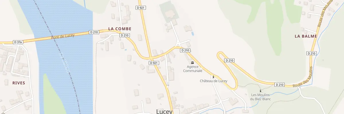 Plan du 50 Rte des Moulins à Lucey