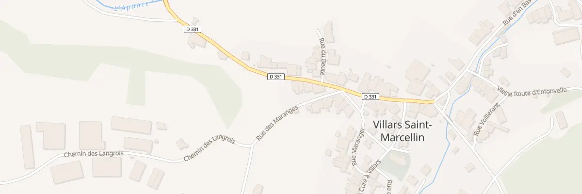 Plan du 9 Rue de la Vieille Route à Bourbonne-les-Bains
