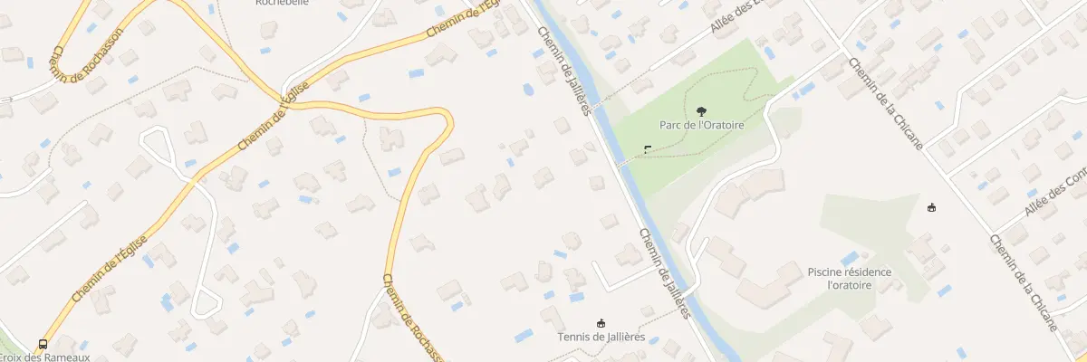 Plan du 8B Che de Jallieres à Meylan