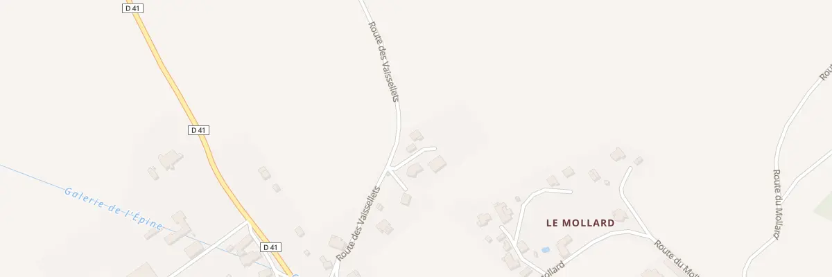 Plan du 5267 Chez les Bodevins à Saint-Paul-sur-Yenne