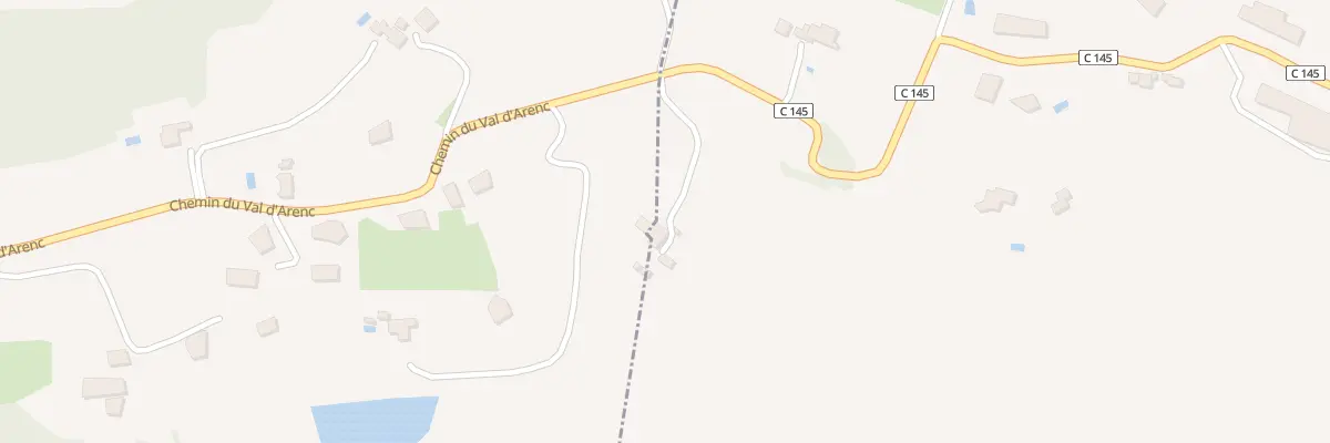 Plan du 1218 La Val d’Aren au Beausset