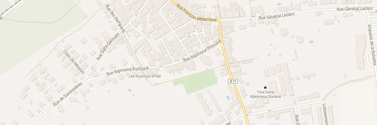 Plan du 7 Rue Raymond Poincaré à Foug