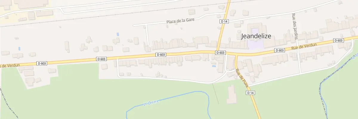 Plan du 42 Rue de Verdun à Jeandelize