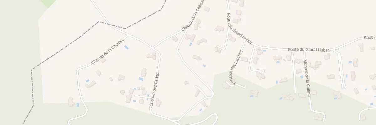 Plan du 97 Che de la Ferme de l’Hubac à Artigues