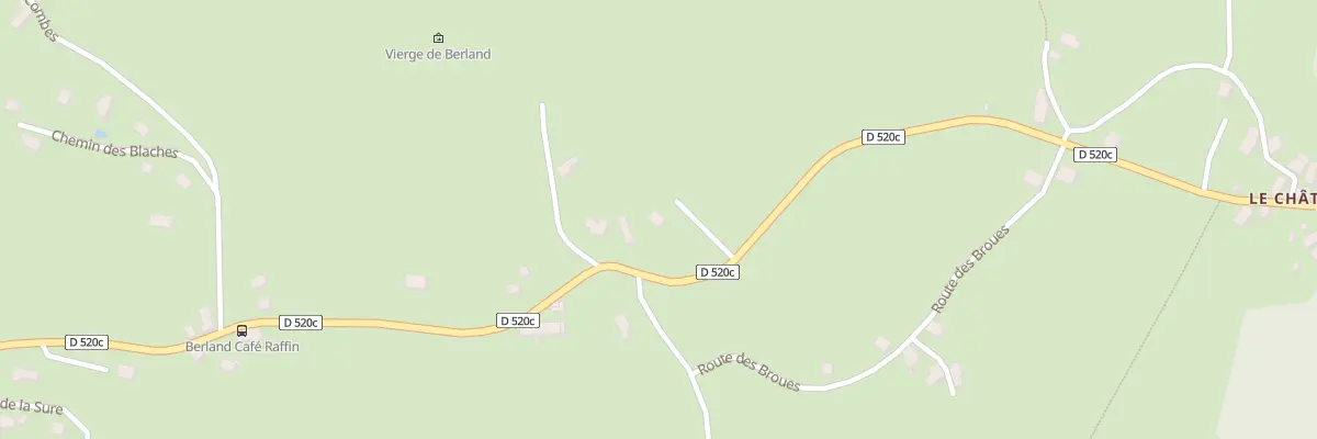 Plan du 847 Rte des Entremonts à Saint-Christophe-sur-Guiers