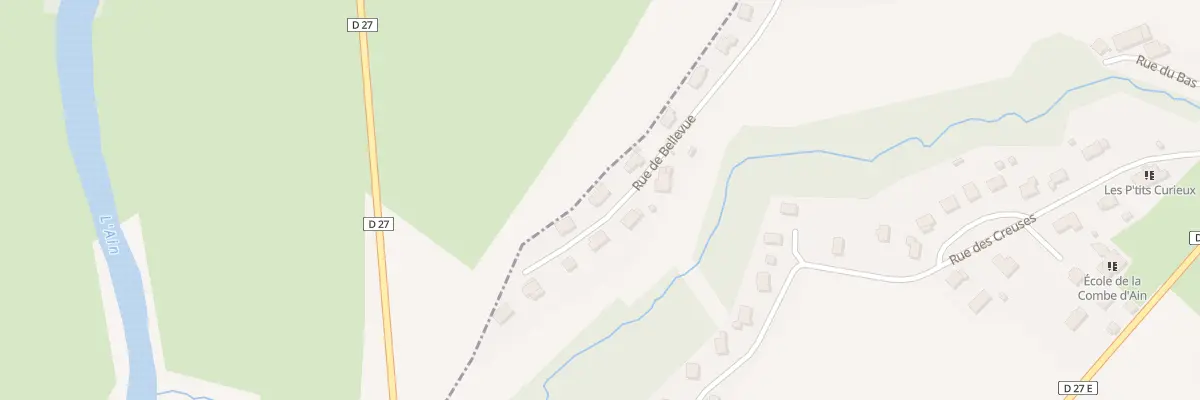 Plan du 22 Rue de Belle Vue à Monnet-la-Ville