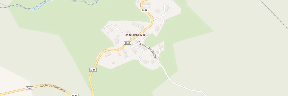 Plan du 5033 Maunand à Marcieux