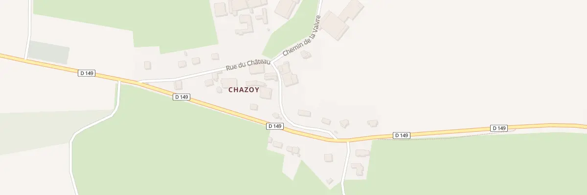 Plan du 3B Rue du Château à Burgille