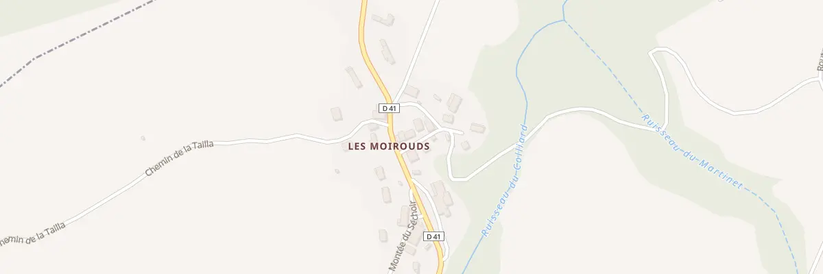 Plan du 5154 Les Moirouds à Saint-Paul-sur-Yenne