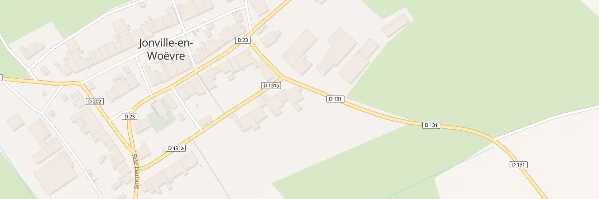 Plan du 1 Rue des Cânes à Jonville-en-Woëvre