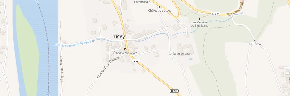 Plan du 5097 La Plaine à Lucey