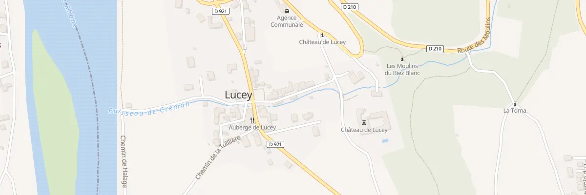 Plan du 157 Che du Jamenoy à Lucey