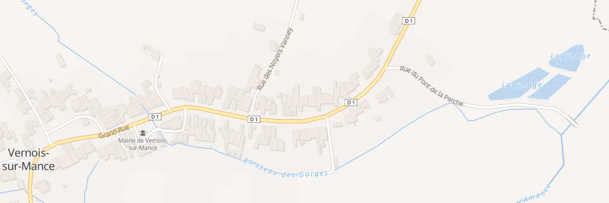 Plan du 49 Gr Grande Rue à Vernois-sur-Mance