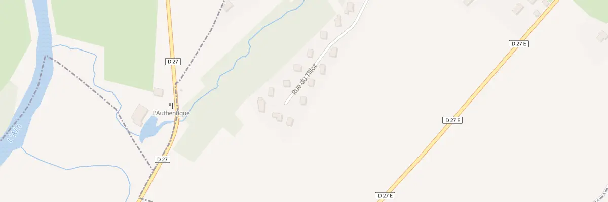 Plan du 7 Rue du Tillot à Monnet-la-Ville