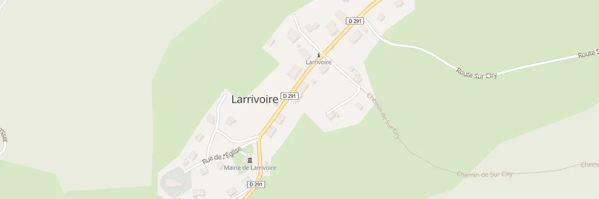 Plan du 10 Rue Saint Georges à Larrivoire