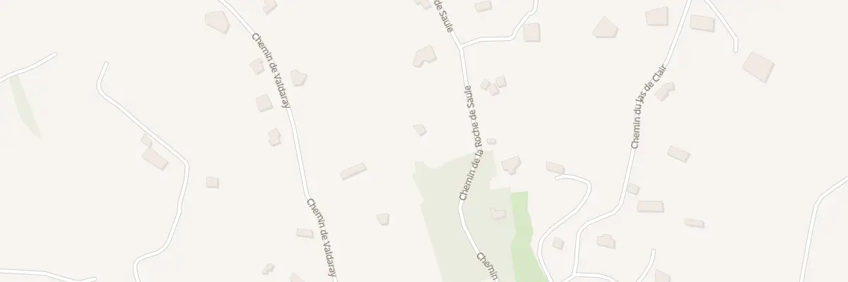 Plan du 657 Che de la Roche du Saule au Castellet