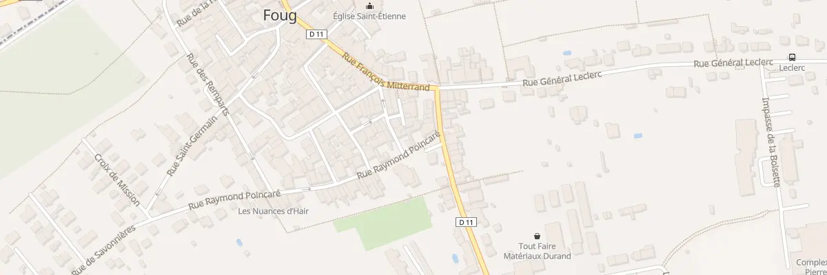 Plan du 4 Rue Raymond Poincaré à Foug