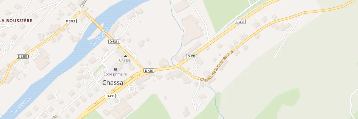Plan du 4 Rte de Saint-Claude à Chassal-Molinges
