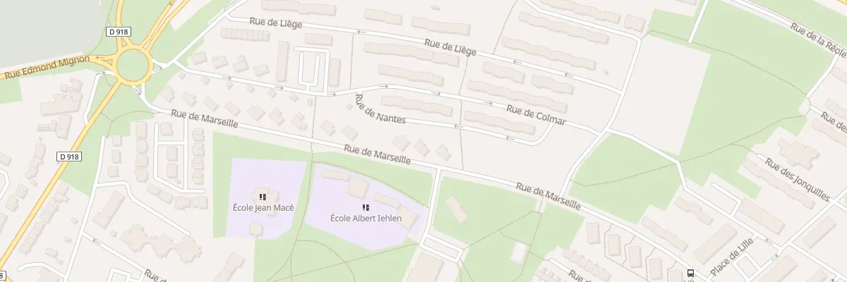 Plan du 43 Rue de Marseille à Mont-Saint-Martin