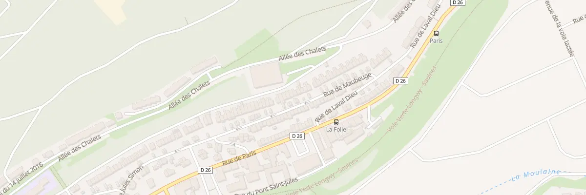 Plan du 41 Rue de Maubeuge à Herserange