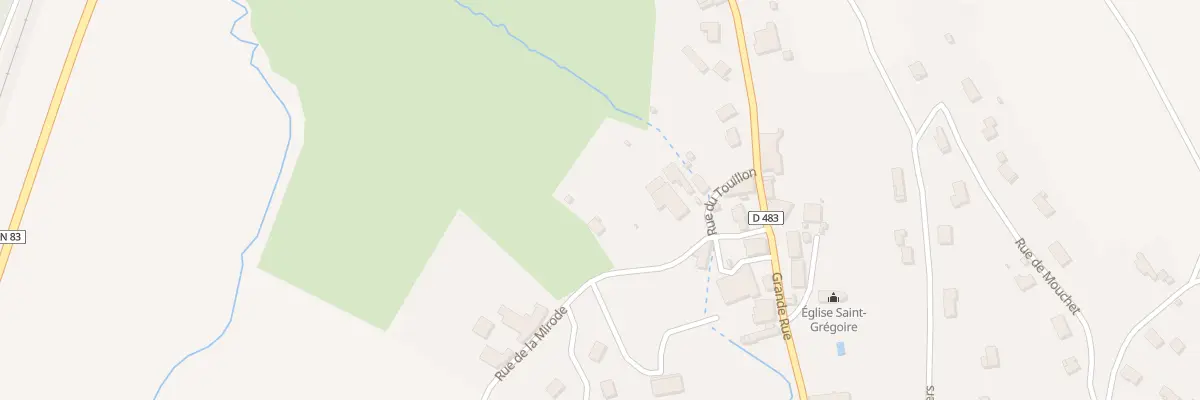 Plan du 15 Rue de la Mirode aux Arsures