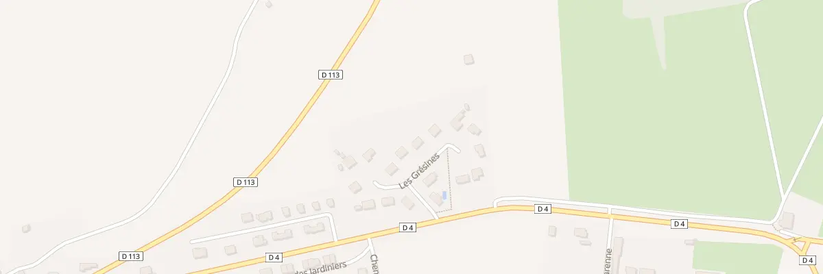 Plan du 17 Les Grésines à Vannes-le-Châtel