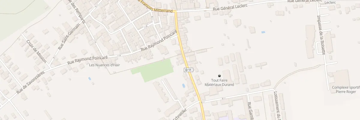 Plan du 18 Rue du General de Gaulle à Foug