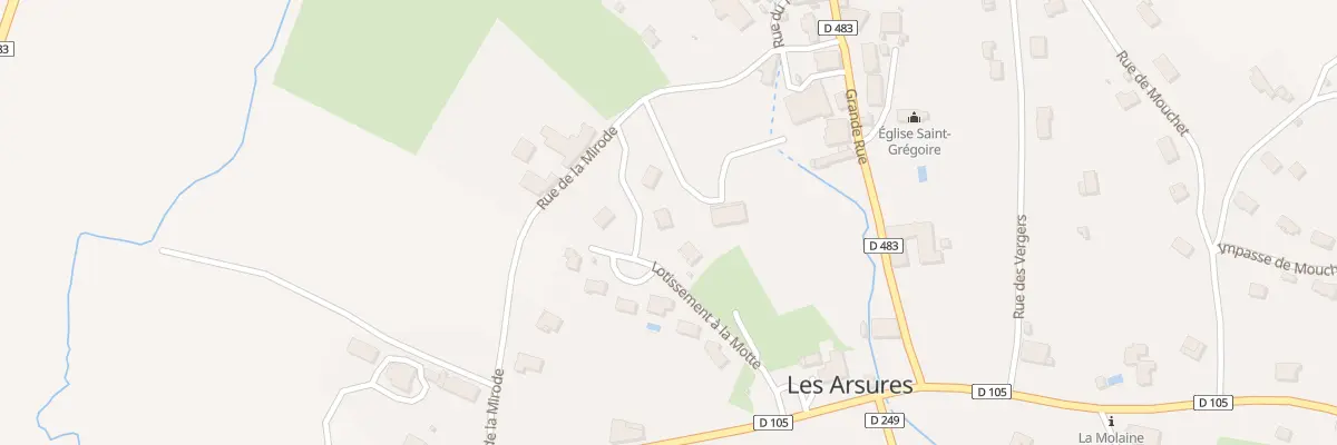 Plan du 5099 Lot à la Motte aux Arsures