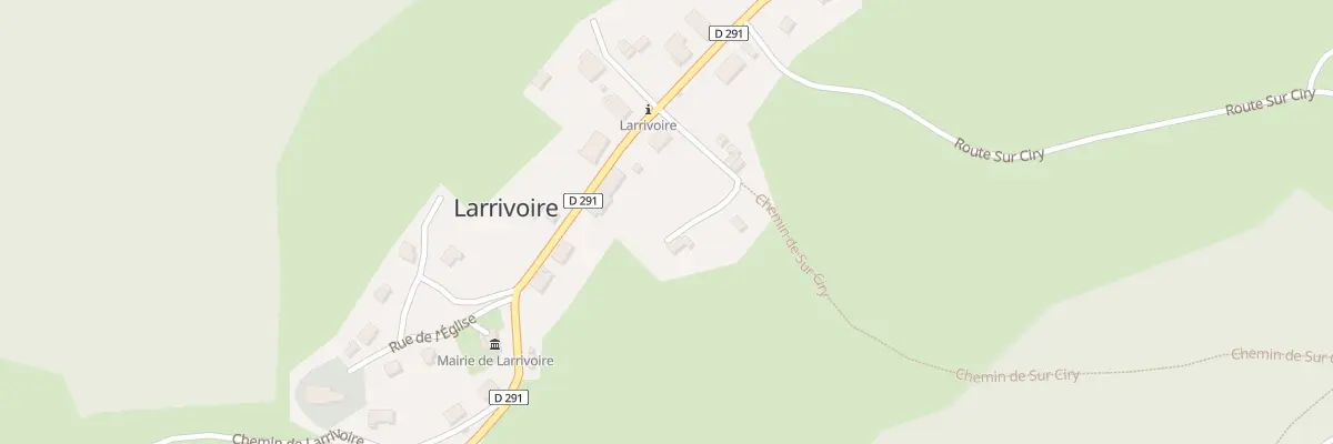 Plan du 11 Rue du Four à Larrivoire