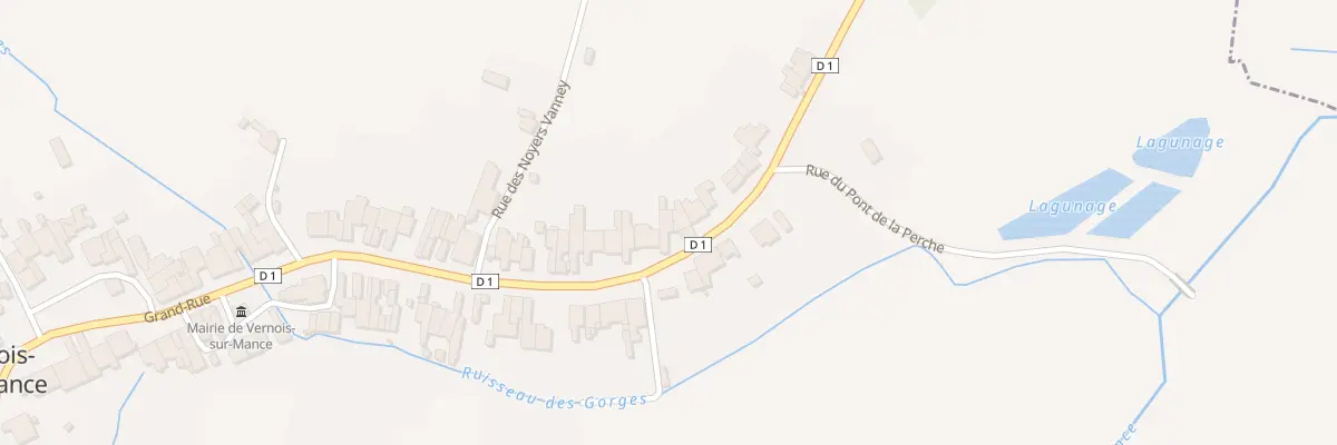 Plan du 57 Gr Grande Rue à Vernois-sur-Mance