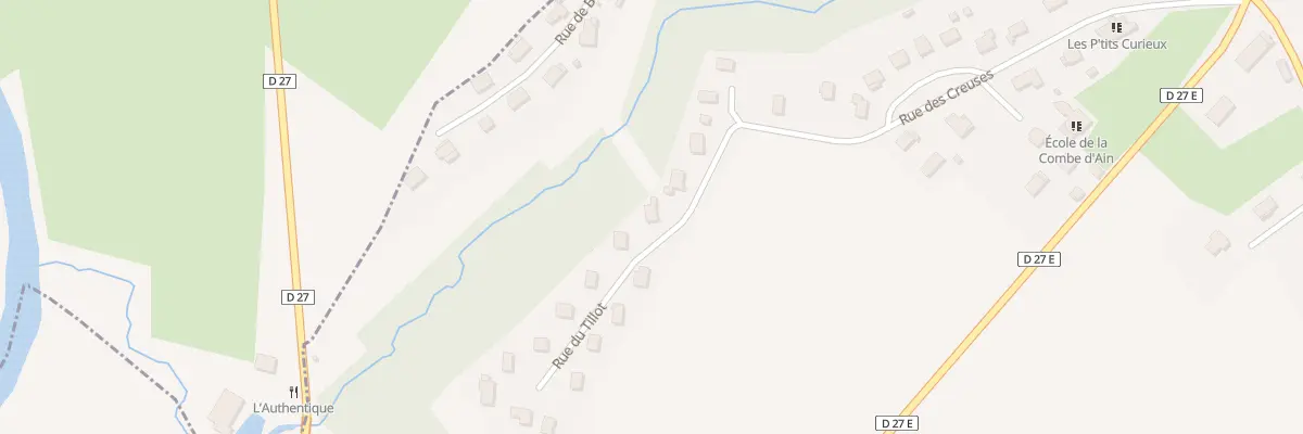 Plan du 10 Rue du Tillot à Monnet-la-Ville