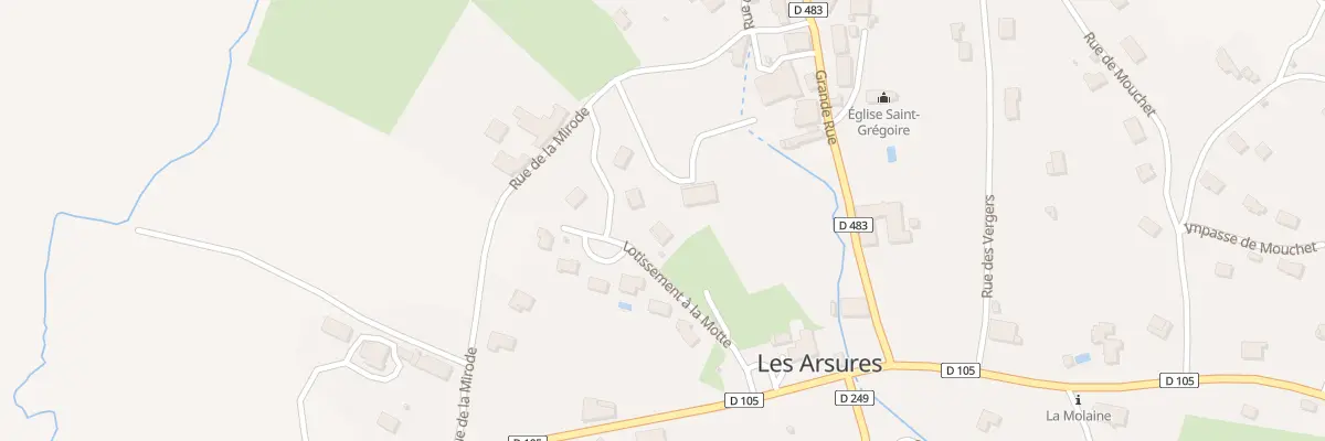 Plan du 5094 Lot à la Motte aux Arsures