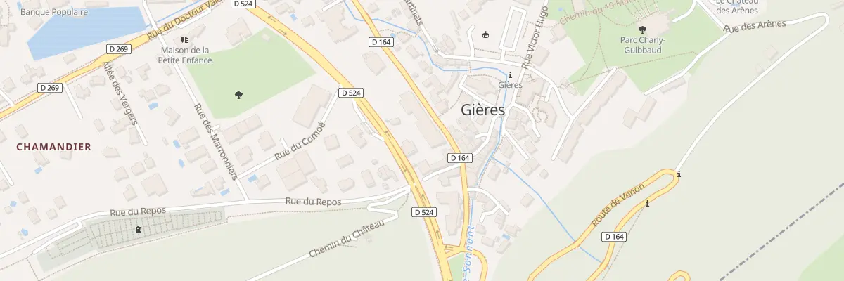 Plan du 12B Av d’Uriage à Gières