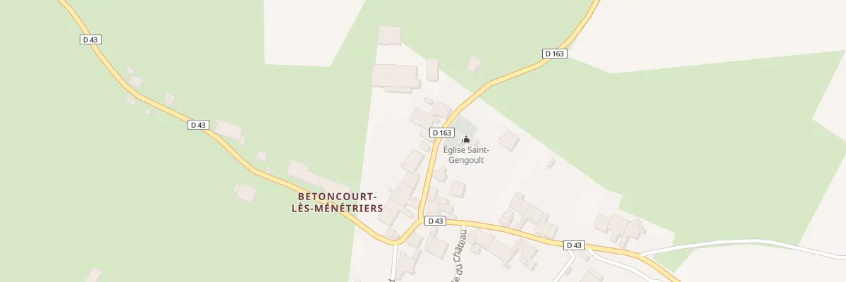 Plan du 11 Rue Saint Gengoulf à La Roche-Morey