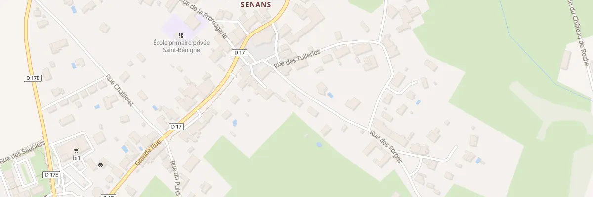 Plan du 8 Rue des Forges à Arc-et-Senans