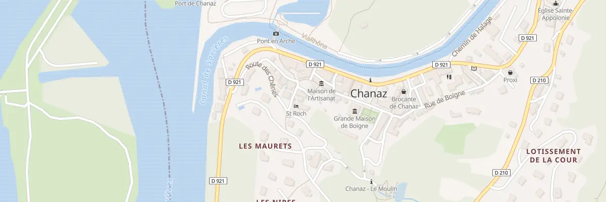 Plan du 89 Mte du Fort à Chanaz