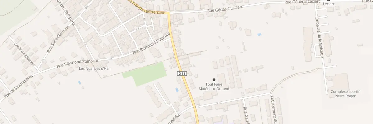 Plan du 19 Rue du General de Gaulle à Foug