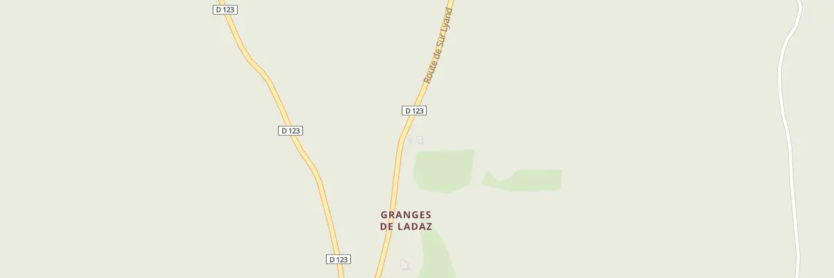 Plan du 5420 Aux Granges de la Ladaz à Corbonod