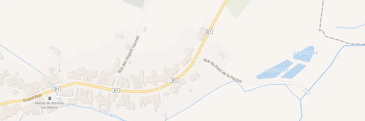 Plan du 65 Gr Grande Rue à Vernois-sur-Mance