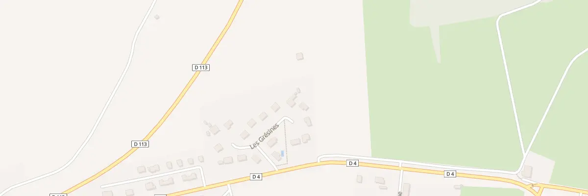Plan du 14 Les Grésines à Vannes-le-Châtel