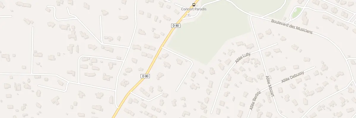 Plan du 5874 Rte de Brignoles à Nans-les-Pins