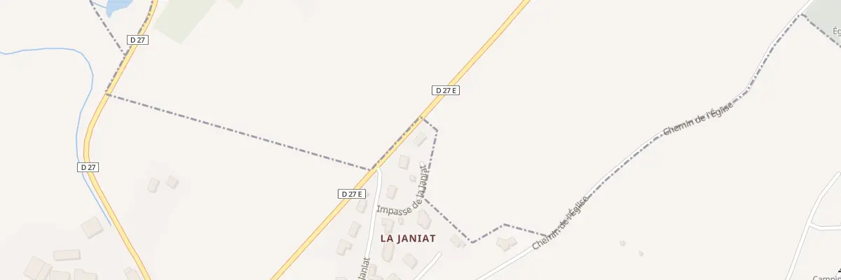 Plan du 3 Imp de la Janiat à Montigny-sur-l’Ain