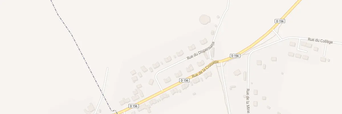 Plan du 97 Rue du Dispensaire à Landres