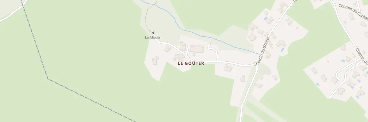Plan du 529 Che du Gouter à Herbeys