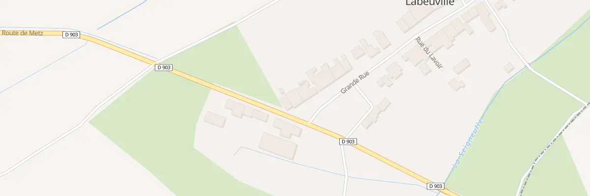 Plan du 2B Grande Rue à Labeuville