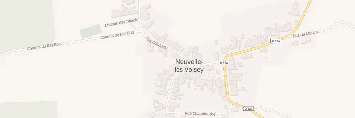 Plan du 9 Rue Colas Joly à Neuvelle-lès-Voisey